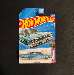 Hot Wheels ‘64 Impala Super Treasure Hunt w/Protector