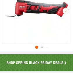 M18 18V Lithium-Ion Cordless Oscillating Multi-Tool (Tool-Only)