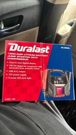 Duralast jump starter