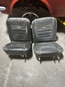 1965 Mustang Pony Bucket Seat