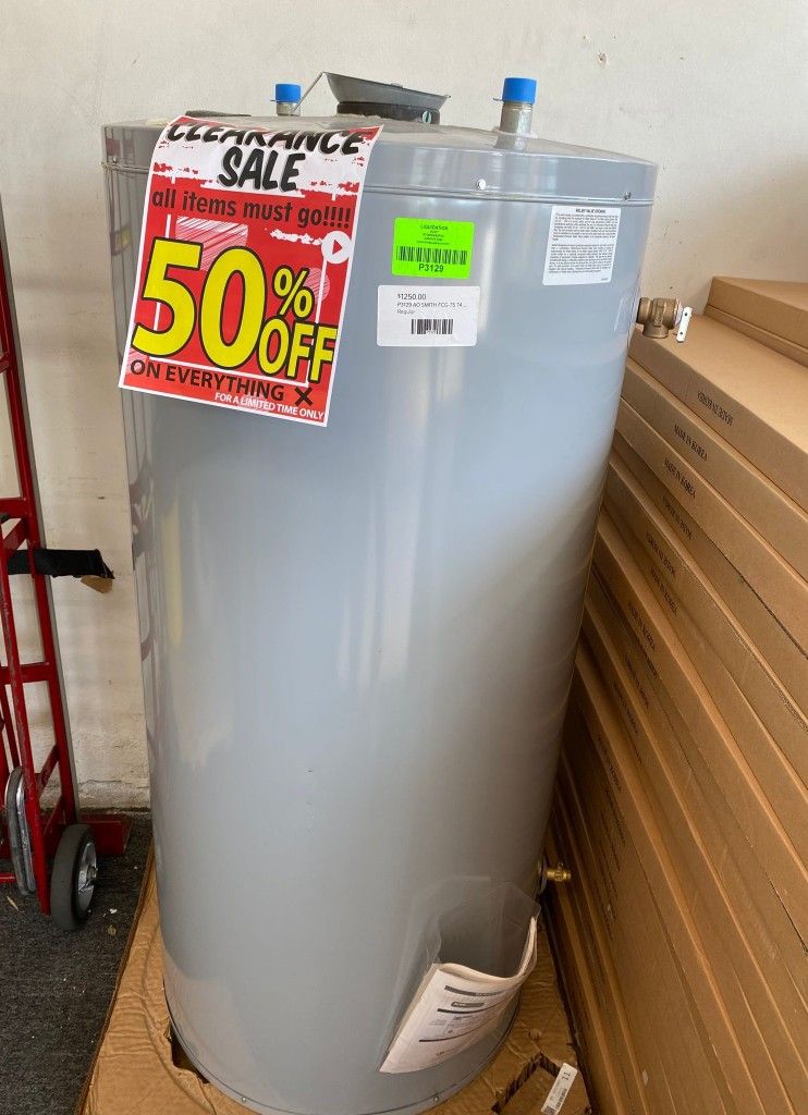 AO SMITH FCG-75 74 Gallon ProLine Water Heater for Sale in Ontario, CA -  OfferUp