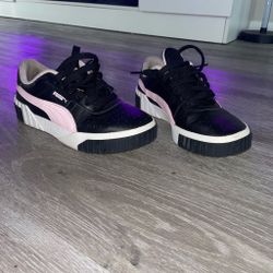 Puma Cali Low-Top Sneakers Black Pink