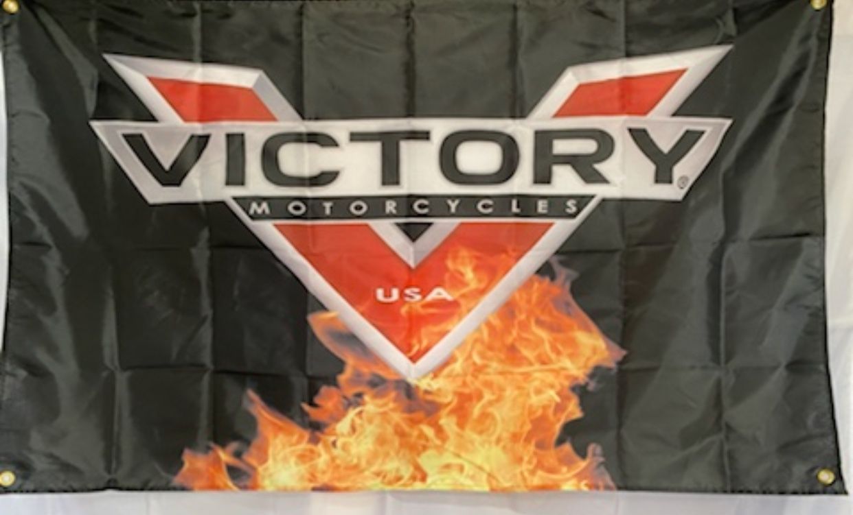Victory Motorcycles Wall Flag (3’x5’)