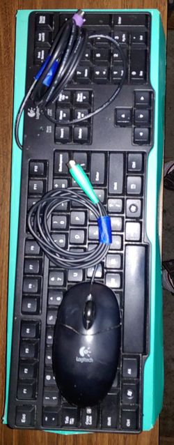 'Logitech' PS/2 connection keyboard & mouse
