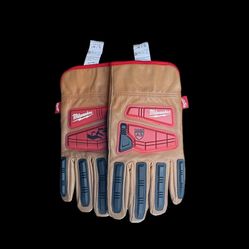 Milwaukee Leather Work Gloves 