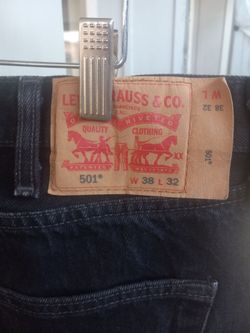 Levis 501 Jeans 38x32