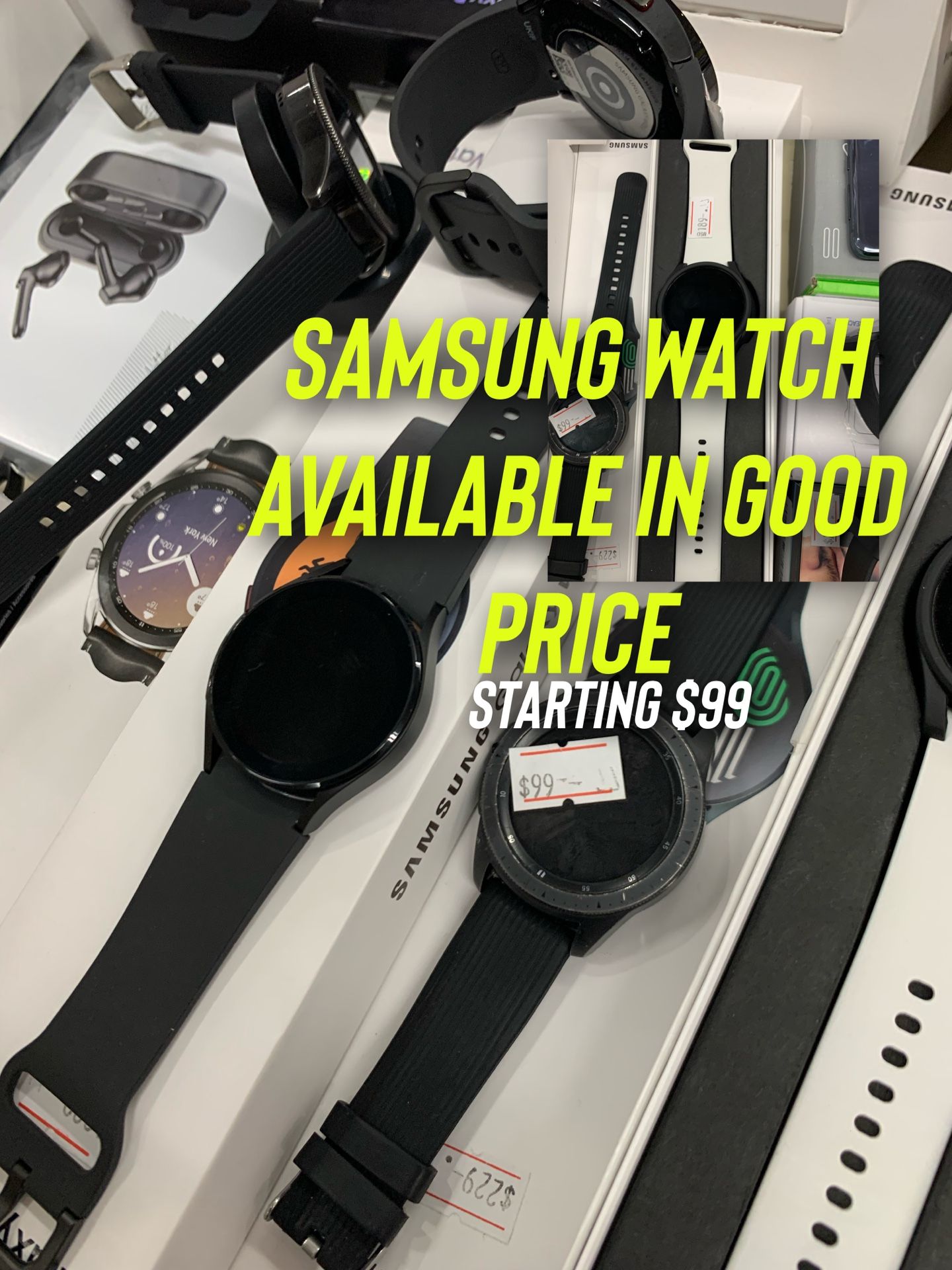 SAMSUNG WATCH STARTING $99