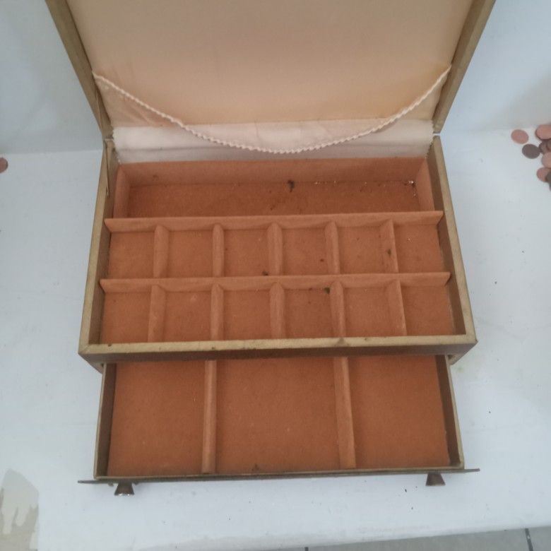 Vintage 1960s Jewelry Box