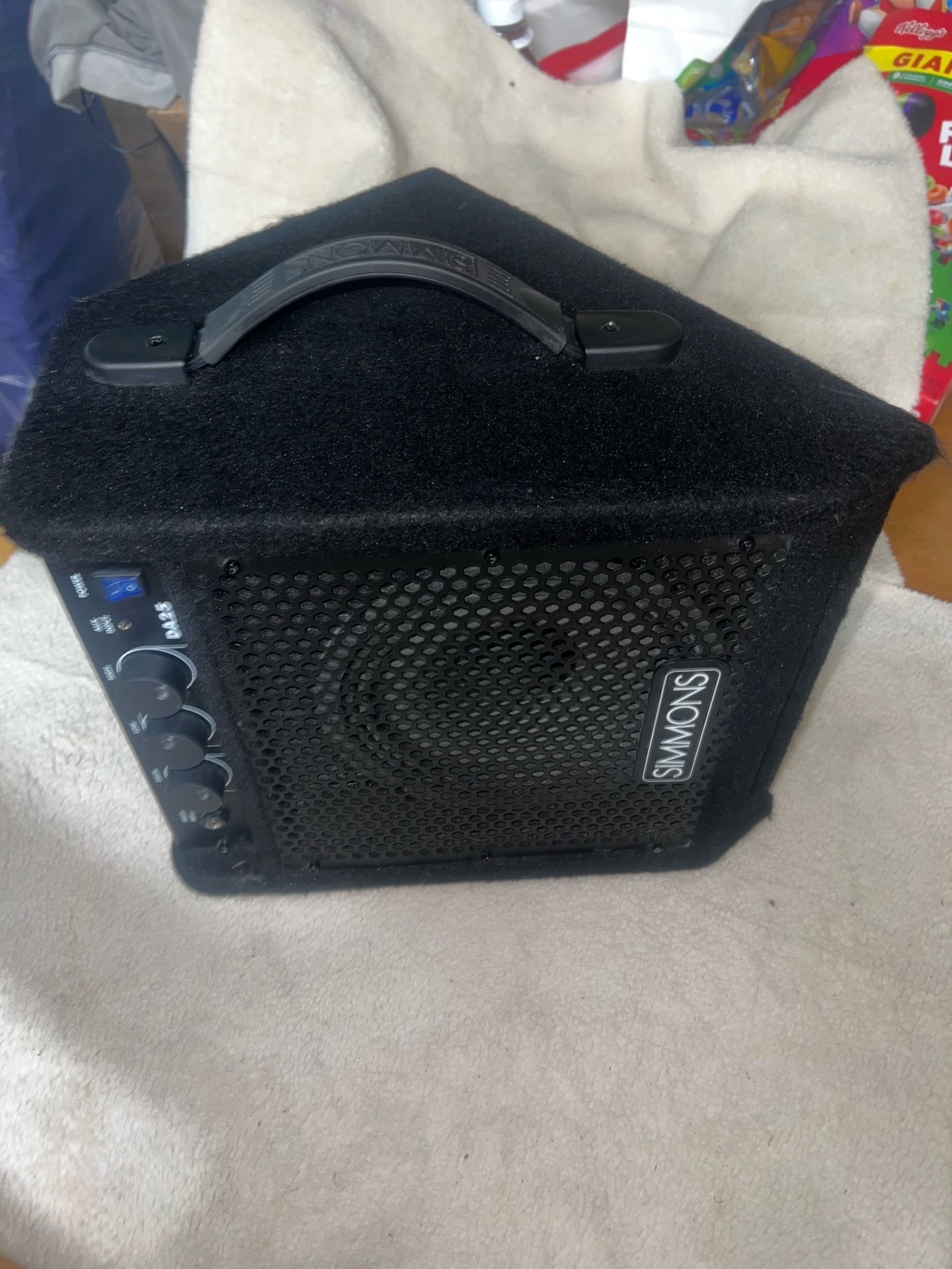 🔥 LOUD Simmons Drum Amp / Powered Speaker 🔥