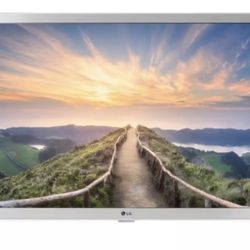 LIKE NEW LG 24” WHITE LED TV