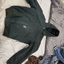 Vintage Green Carhartt Jacket