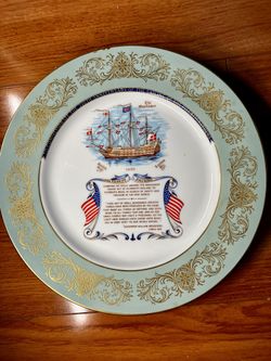 Commemorative patriotic Plate