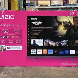 Vizio 50” 4K QLED Smart TV Brand New In Box