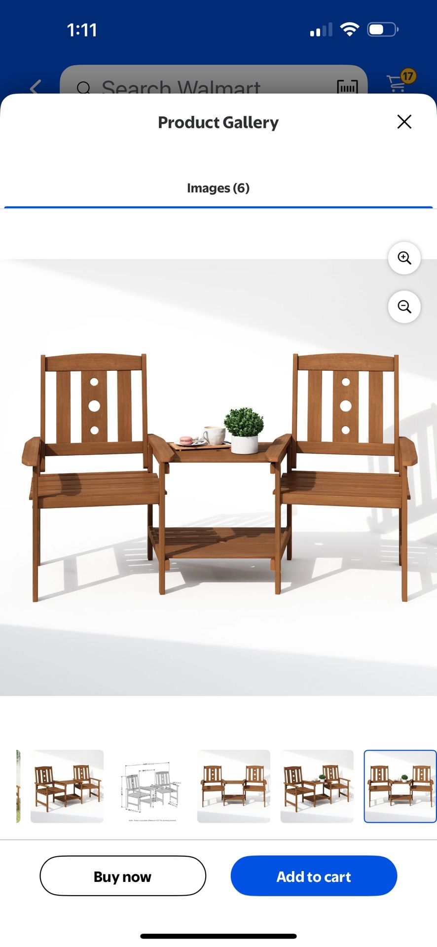 Jack and Jill Chair Set