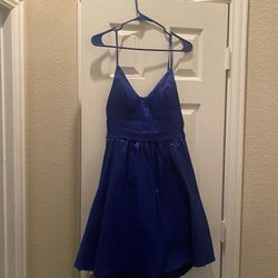 Beautiful Royal Blue Semi Formal Dress