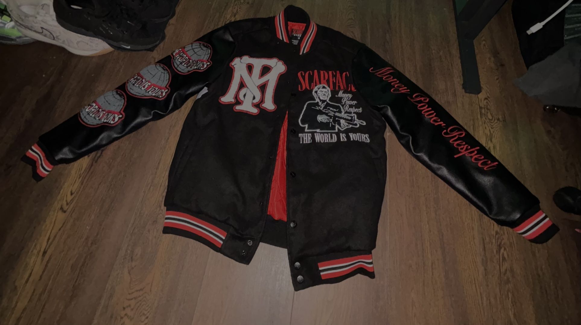 Pristine vintage Scarface varsity jacket