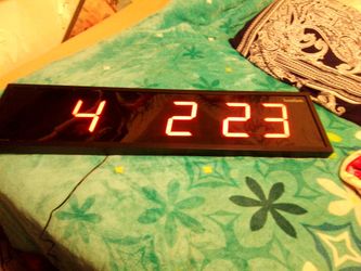 Big Giant Clock With Timer And Remote Control