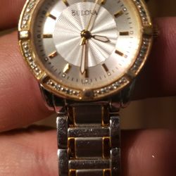 Bulova 98R155 Highbridge Women’s Two-Tone Stainless Steel 16 Diamond Watch