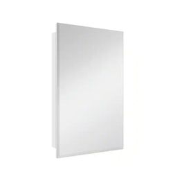 Glacier Bay 26" X 16" Recessed/Surface Mount Frameless Wood Medicine Cabinet
