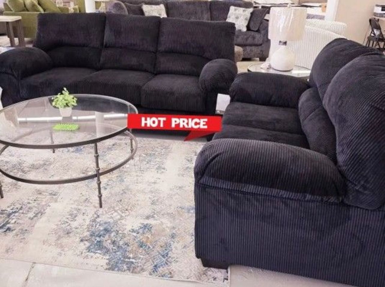 New Sofa And Loveseat In Box 📦 Finance Available No Credit Needed