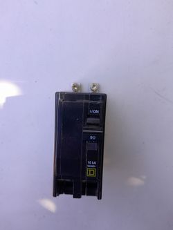 SCHNEIDER ELECTRIC QOB290 / QOB290 (USED) 90 AMP, 240 VAC, 2 POLE, BOLT ON MINIATURE CIRCUIT BREAKER (MOQ=1, PKG QTY=1)