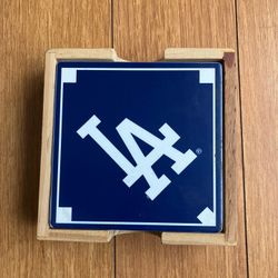 Dodgers Wooden Coasters