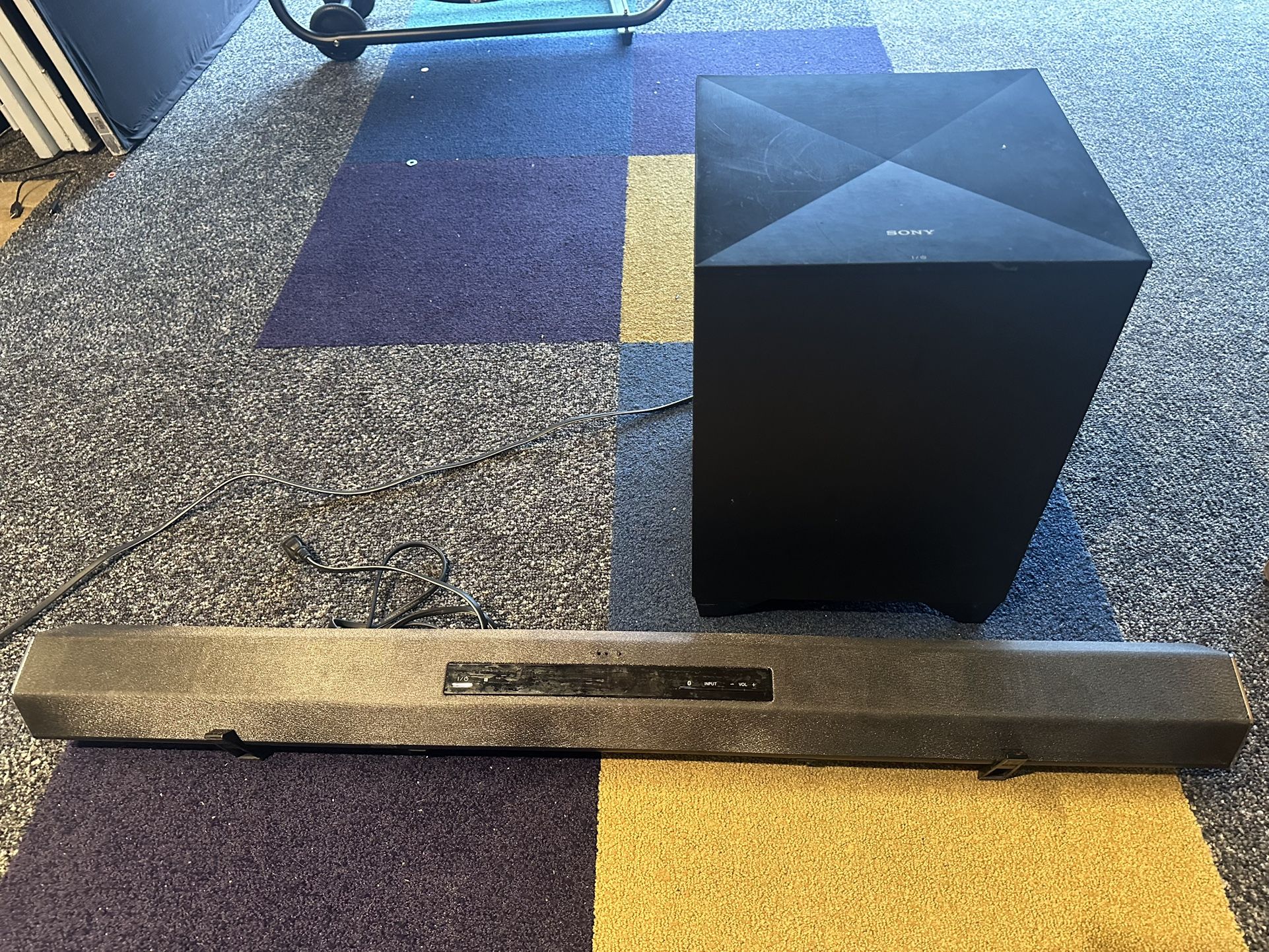 SONY SOUND BAR WITH SUB $50