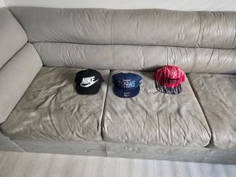 Lot of 3 Snapback Hats Nike Titans Vans