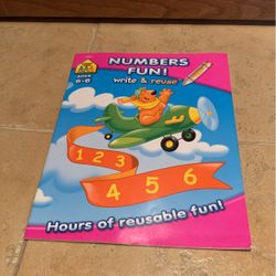 Numbers Fun! Reusable Book