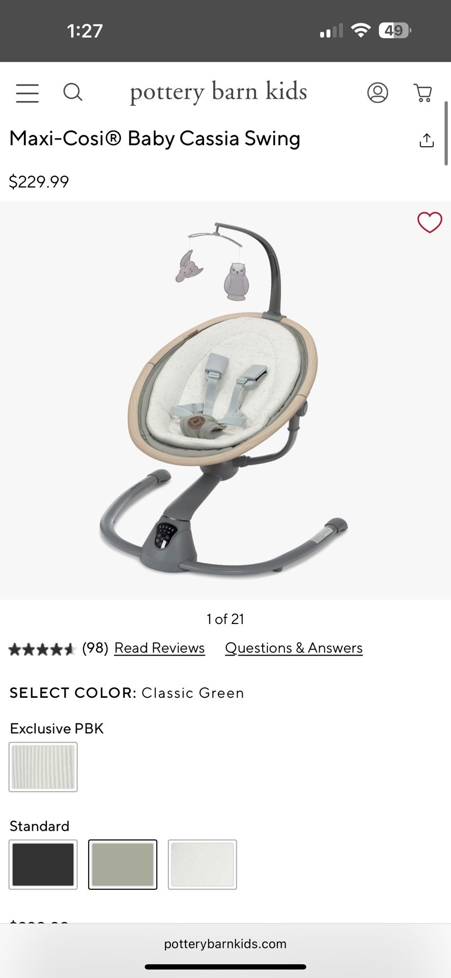 Maxi Cosi Swing