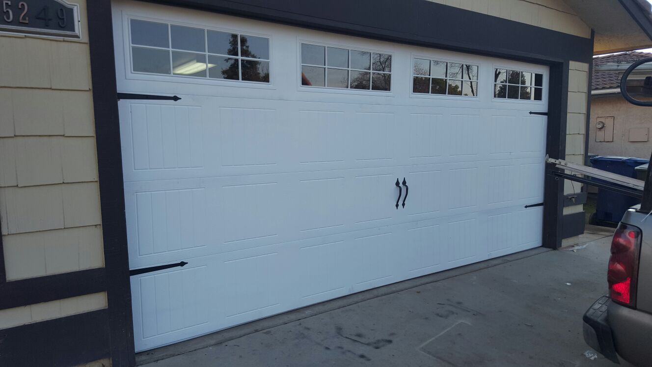 used garage doors like new