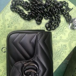 Gucci Marmont 2.0 Shoulder Bag Black
