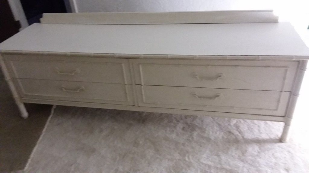 White solid wood antique dresser for Sale in Largo, FL OfferUp