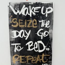 Oliver Gal "Seize the Day v4" Canvas Art, 30" x 45" 