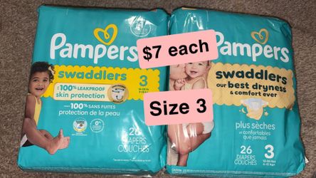 Pampers size 3