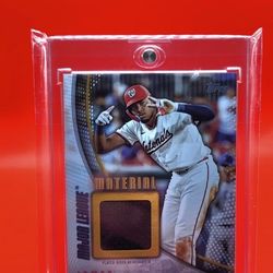 2025 Topps Update James Wood RC Major League Material Relic Card #MMU-JW  /50