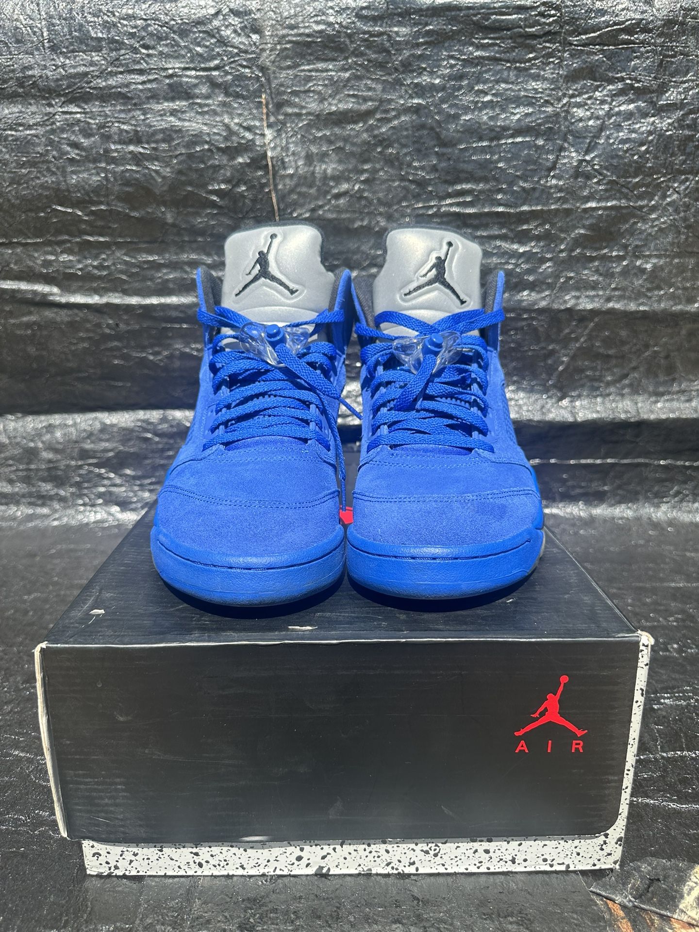 Air Jordan Retro 5s “Blue Suede”