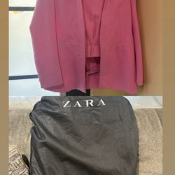 Zara 2 Peice Suit Jacket & Pants