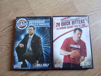 Basketball instructional DVDs - 20 quick hitters / defensive drills & concepts