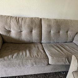 Used Beige Couches (2)