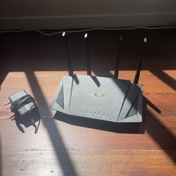 ASUS - AX3000 Dual-Band WiFi 6 Wireless Router