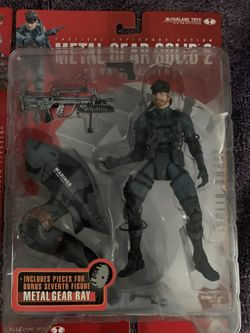 Metal gear solid 2 figures McFarlane SET