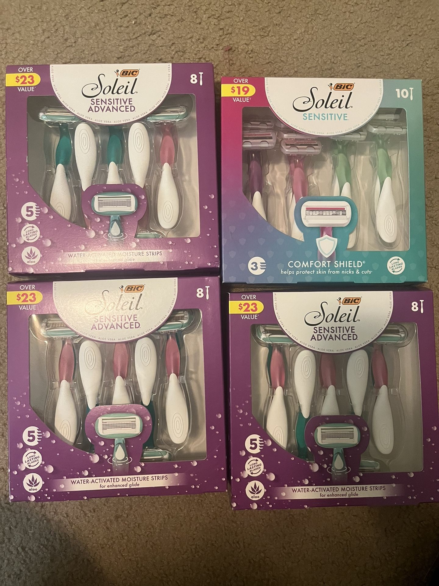 7$ Each -3 Remaining