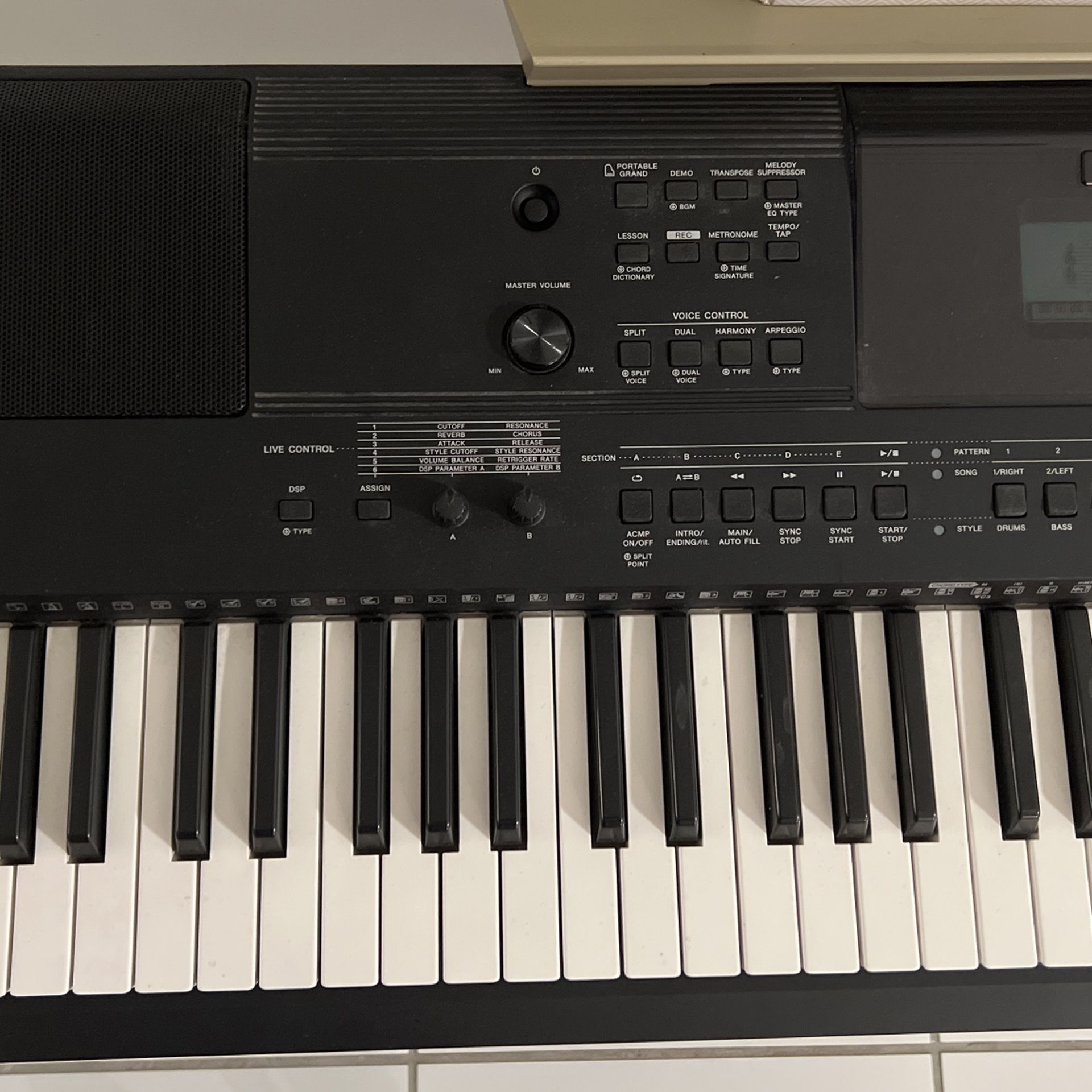 Yamaha Keyboard PSR EW400