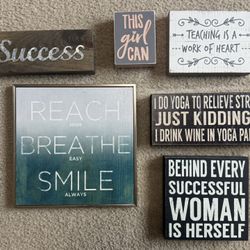 Variety Of Wall Decor