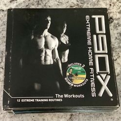 P90X - Complete In Box (CIB); Resistance Bands with Handles; RevGear Multi-Purpose Training Gloves