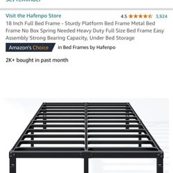 Metal Full Bed Frame 