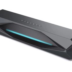 Computer Speaker Soundbar with Bluetooth: Colourful RGB Sound Bar with Strong bass - Small Portable PC Speakers with Stereo Subwoofer and AUX 