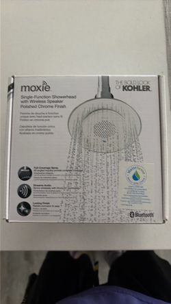 Moxie Showerhead+Wireless Speaker