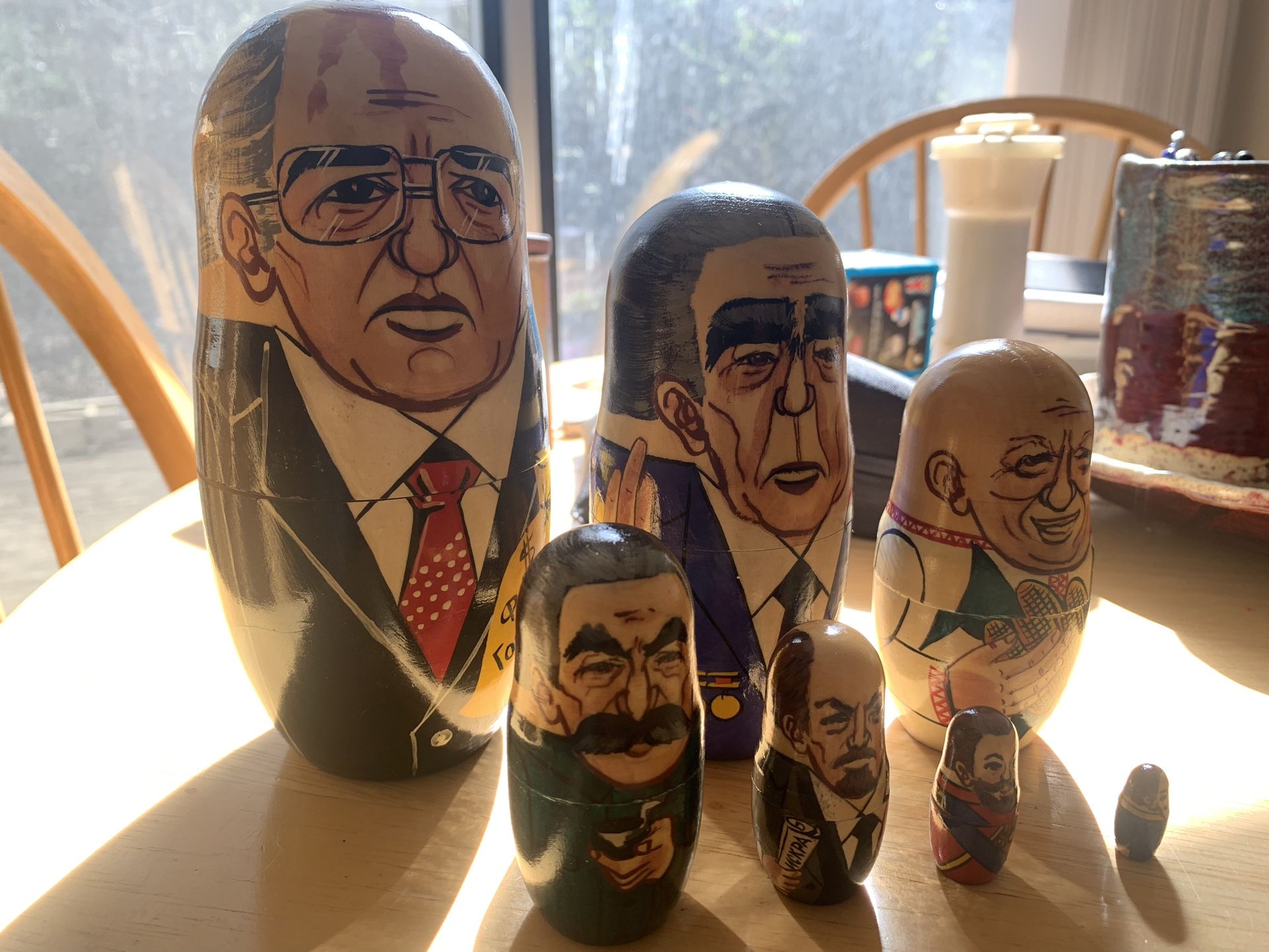 Antique Collectible, Soviet Union Nesting, Dolls